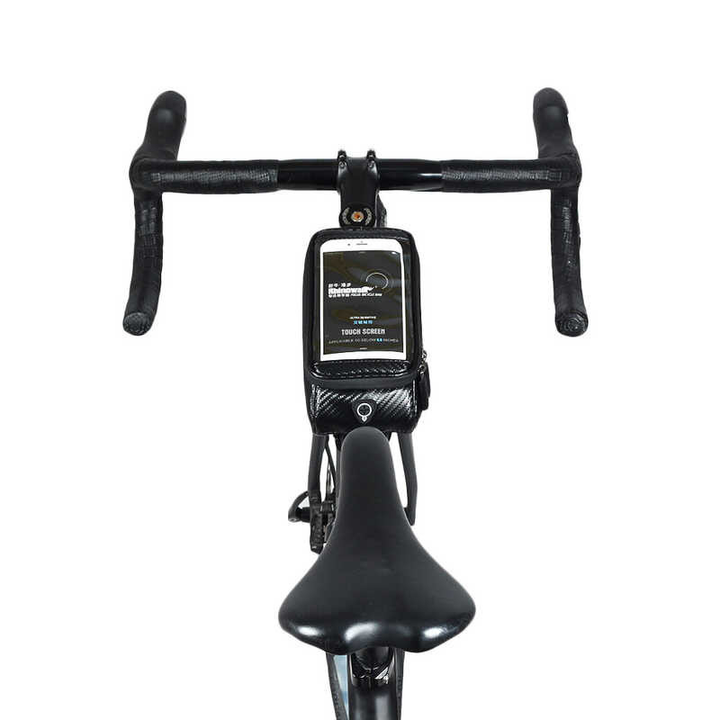 ❤ Rhinowalk Top Tube 1.5L Bike Touch Screen Frame Rainproof Phone Case For 5.8/6.0 Inch Bikepacki