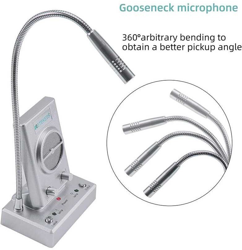 ❤ 【30เมตร】Retekess Tw102หน้าต่างอินเตอร์คอม,30 M