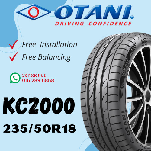 2355018 235 50 18 235/50R18 235-50-18 OTANI KC2000 รถ Tyre Tyre Tyre Tyre Tyre Tyre (ฟรี INSTALLATIO