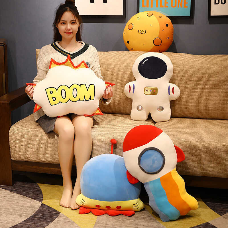 【In-demand】 ❀ Creative Stuffed Pillow Space Astronaut Plush Toys Funny Simulation Mars Aviation C