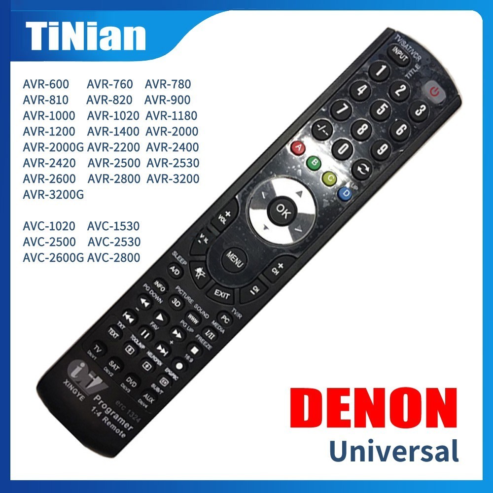 รีโมตคอนโทรล แบบเปลี่ยน สําหรับตัวรับสัญญาณ AV Denon AVR-2530 AVR-2600 AVR-2800 AVR-3200 AVR-3200G