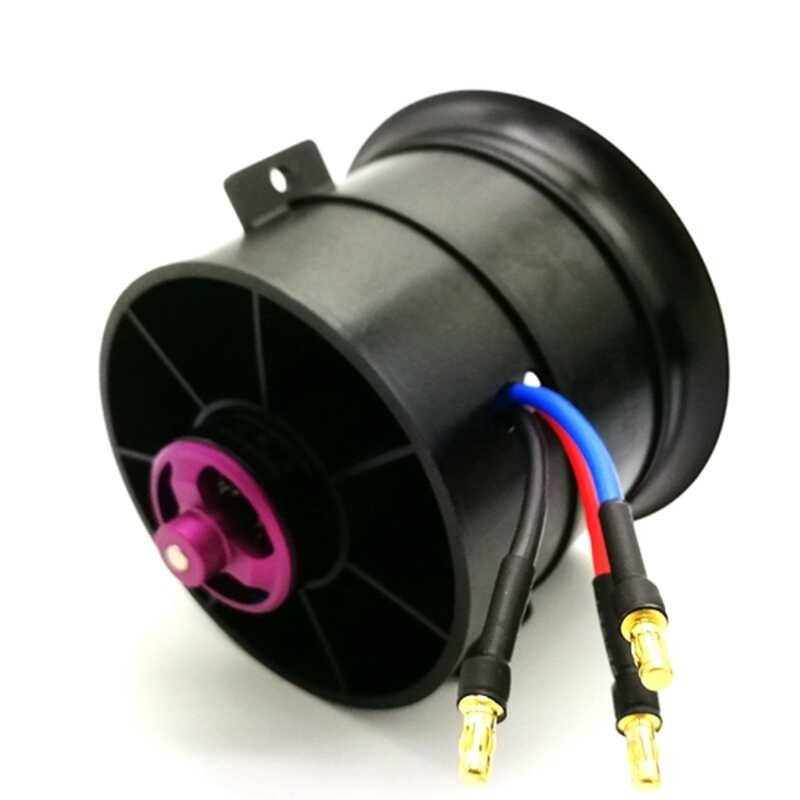 12 Blades 70mm Ducted Fan EDF Unit with Brushless Motor for RC Airplane