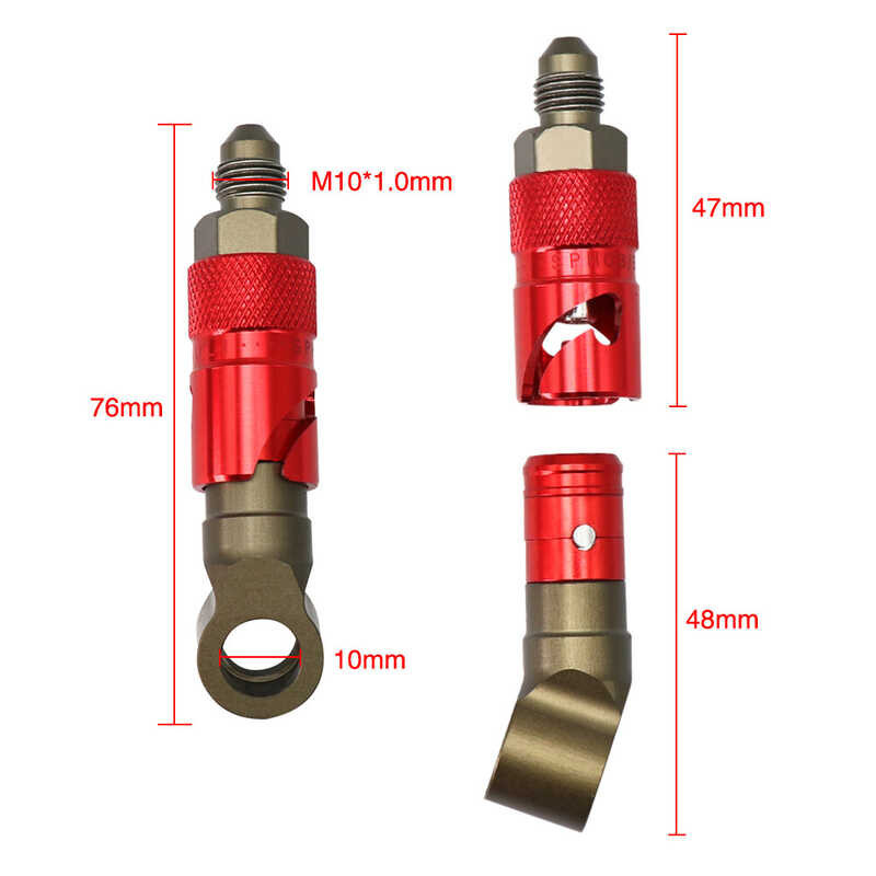 ❤ YC MOTOS An3 Bend Hose Caliper Oil Breaker Disassembly Replace Brake Line Connector Spare Part