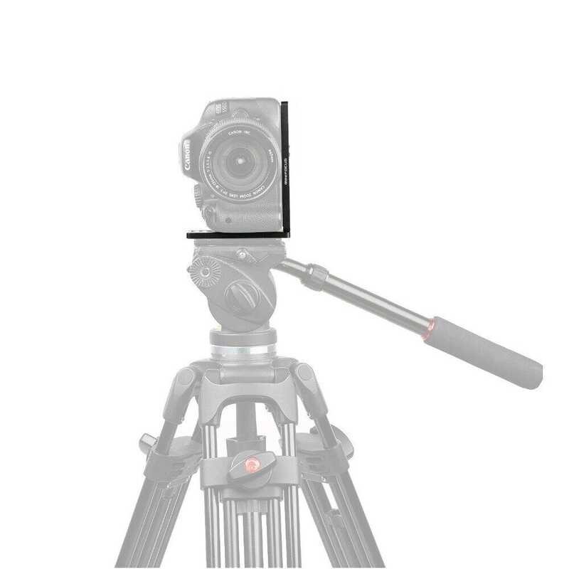Quick Shape Release Plate Vertical Video Shooting Universal DSLR Camera L Bracket for DJI Ronin Zhi