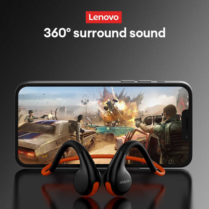 Lenovo X7 Bone Conduction Bluetooth Earphone Wireless Headphones Sport Headset TWS Bone Conduction