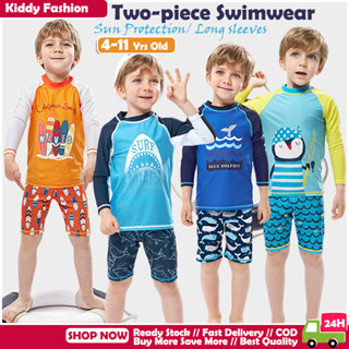 [BANGKOK SHIPPING] ชุดว่ายน้ํา 2-Picec สําหรับเด็ก 4-11 Yrs …