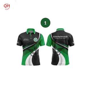 เสื้อสาธารณสุข แบบใหม่✨ (มีในสต็อก)【โลโก้ที่กำหนดเองสามารถใช้ได้】