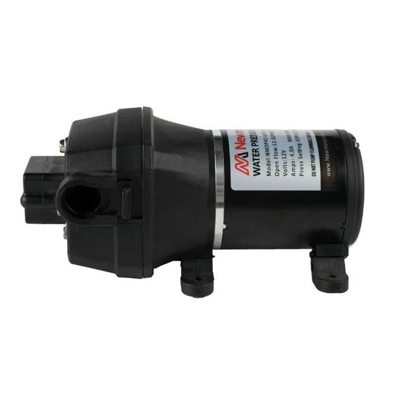 ❤ 41 Series 40Psi Self-Priming Electric Diaphragm ปั๊มน้ําสําหรับเรือเดิน