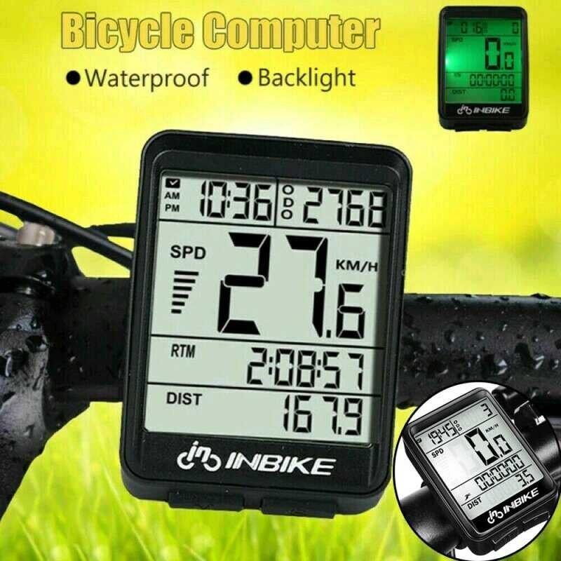 Waterproof Bike Computer Speedometer Wireless Wired Odometer Cycling Bicycle Computer MTB Cycle Mou