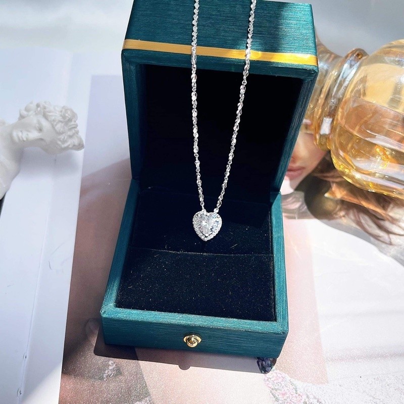 จี ้ เงินผู ้ หญิงพร ้ อมหิน MD067 - สร ้ อยคอเงินแท ้ MINA JEWELRY