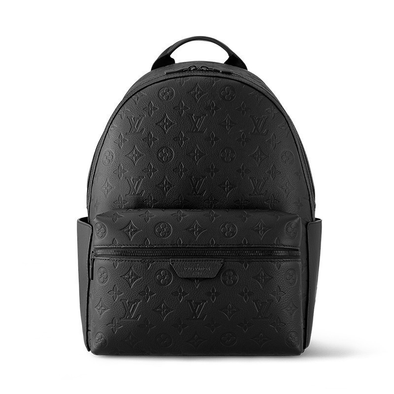 Louis Vuitton LV กระเป ๋ าผู ้ ชาย DISCOverY Cow Leather Aging Backpack M46553