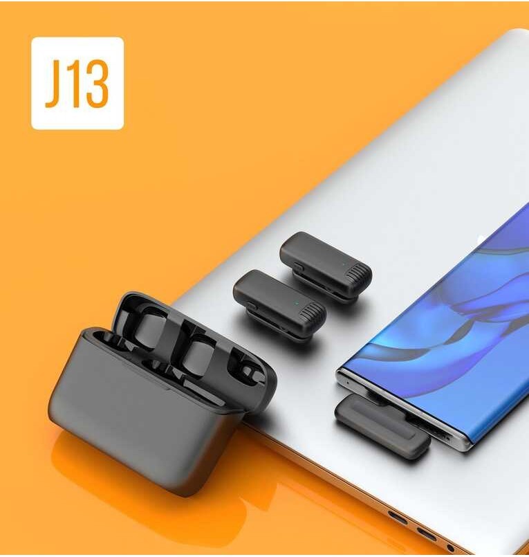 ❤ ♥จัดส่ง Sfree♥ไมโครโฟนไร้สายลาวาเลียร์เคสชาร์จไมค์