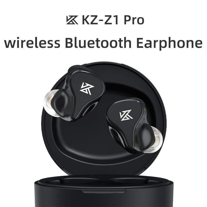 KZ Z1 Pro TWS Bluetooth 5.2  True Wireless Earphones IPX6 Waterproof Earbuds Z1PRO Touch Control No