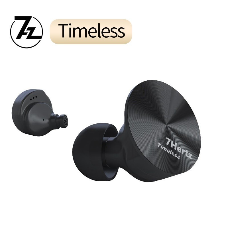 7Hertz 7HZ Timeless IEMs 14.2mm Planar HiFi Music Monitor In-ear Earphones CNC Aluminum Shell Earbu