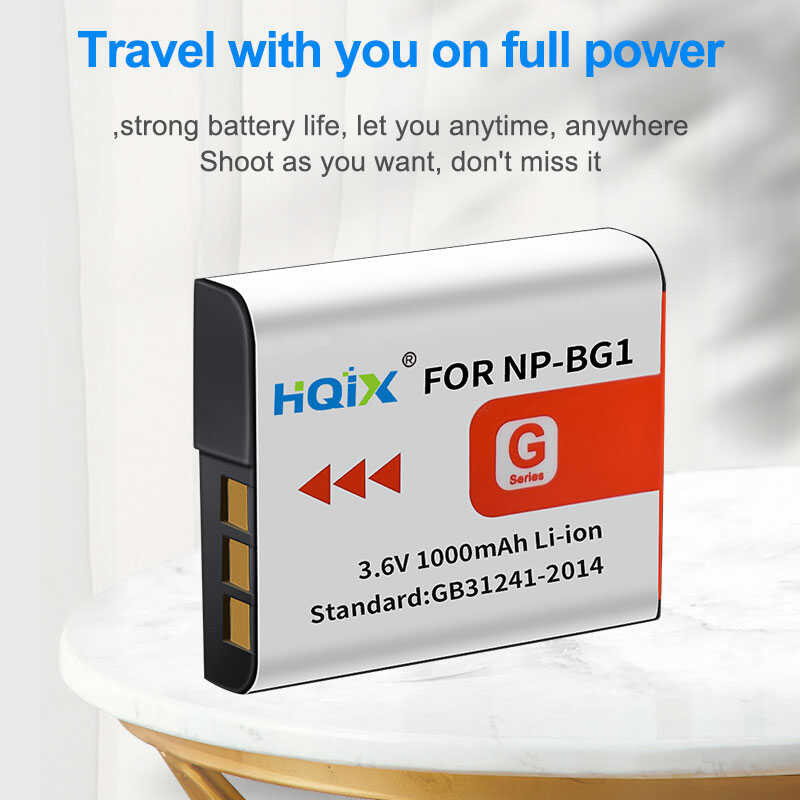 ➧ แบตเตอรี่ชาร์จสำหรับ Sony Dsc-W200 W210 W220 W230 W240 W270 W290 W300 H3 H7