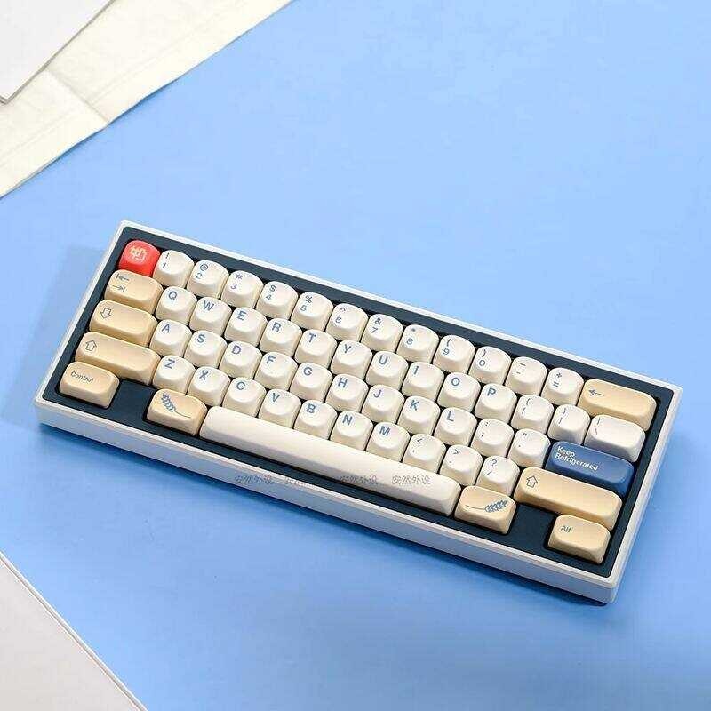 Soy 【Keycap Only】 Milk Keycap Minimalist Russia Korean Japanese keycap 135 keys KOA Profile Simil