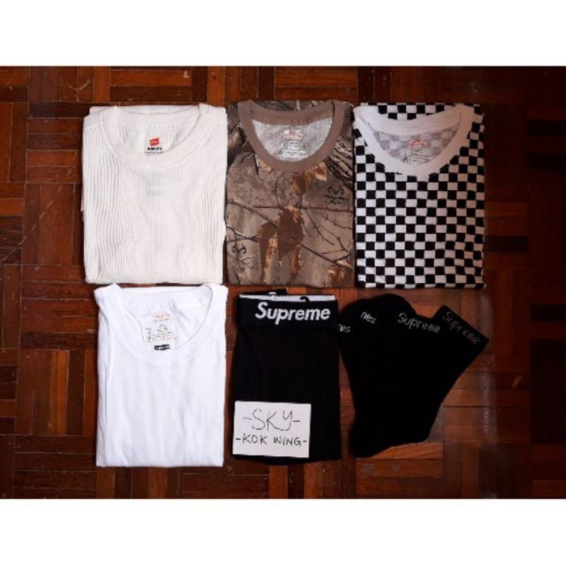 เสื้อซับใน Supreme Hanes