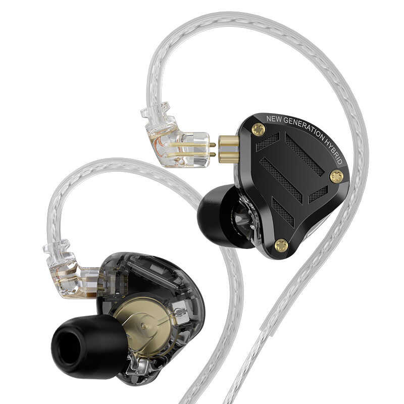 KZ Zs10 Pro 2 ไดร์เวอร์แบบไดนามิกประสิทธิภาพสูงหูฟังโลหะ