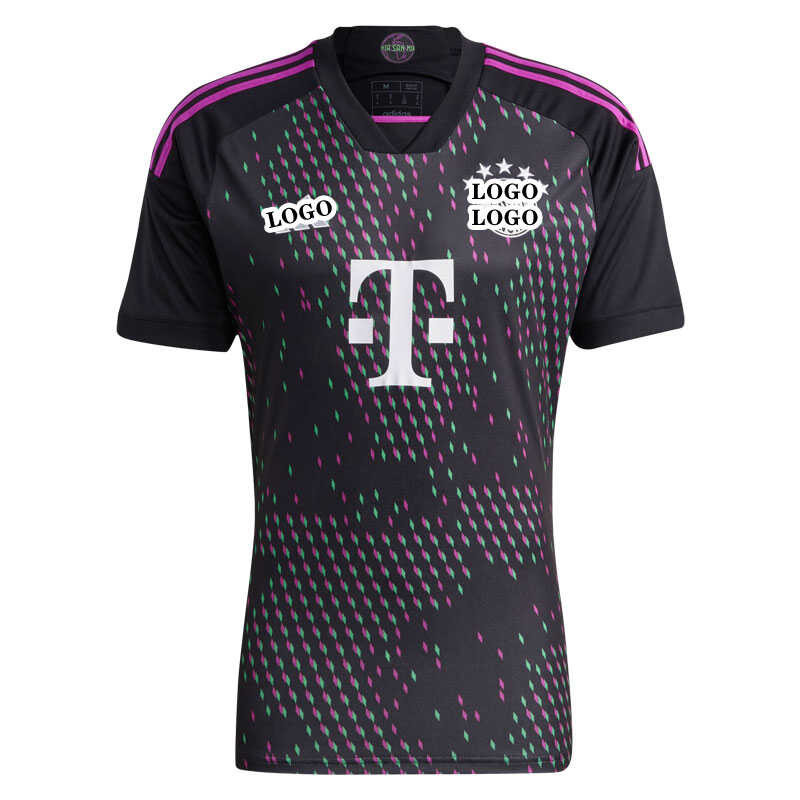 ❤ Munich Away Jersey 23/24 Football Kit Custom Name 2023 2024 Soccer Team Shirt