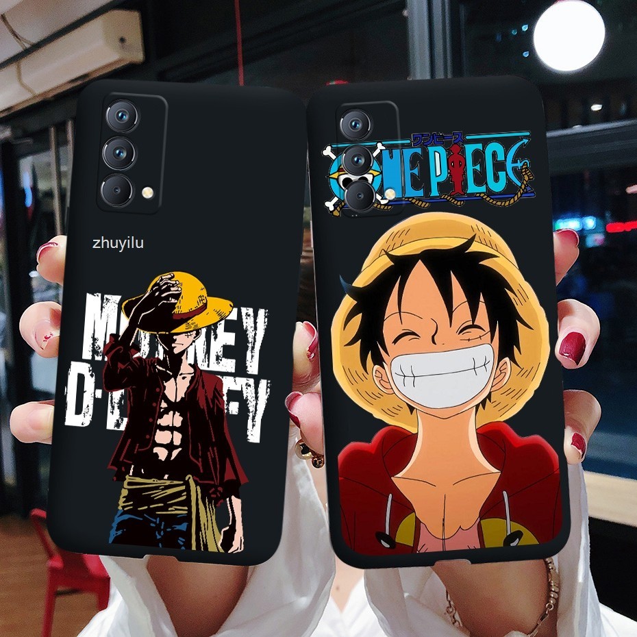 One Piece REALME K9 K5 K3 2T GT Neo สีดําซิลิโคนอ่อนนุ่มอะนิเมะแนวโน้มการออกแบบใหม่เคสโทรศัพท์ยอดนิย