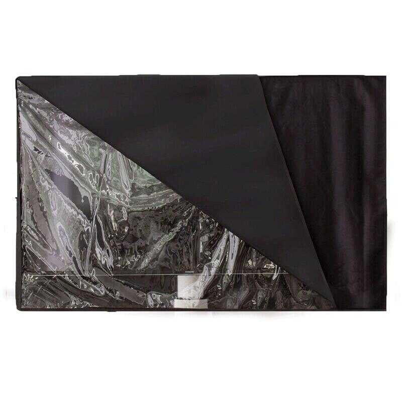 J49ใหม่ฝาครอบหน้าจอทีวีกลางแจ้งพร้อมฟิล์มใสป้องกันโ