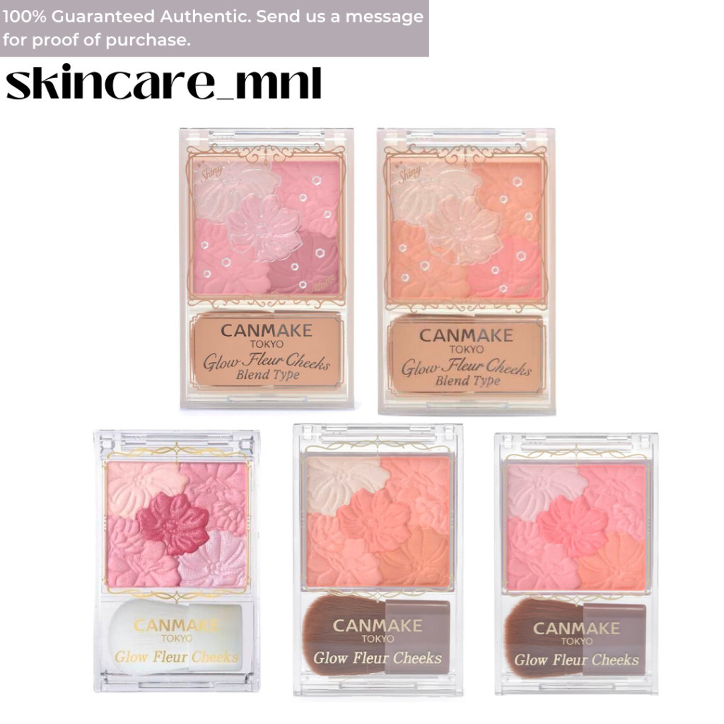 Canmake Tokyo Glow Fleur Cheek (Blend Type)