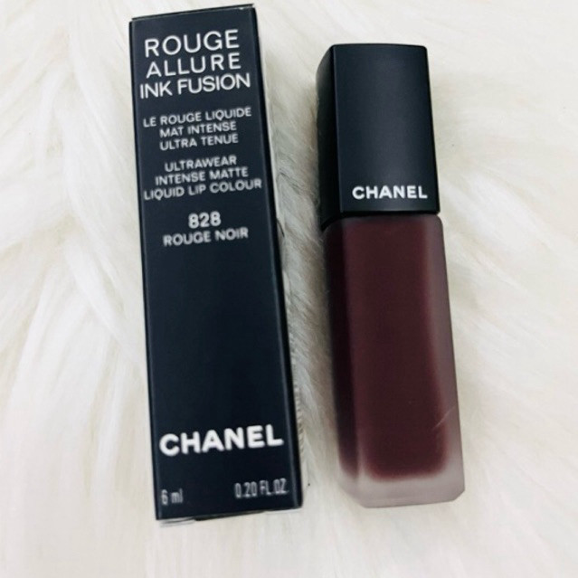 Chanel 828 Rouge Noir Allure Ink Fusion UltraWear Intense Matte Liquid Lip Color