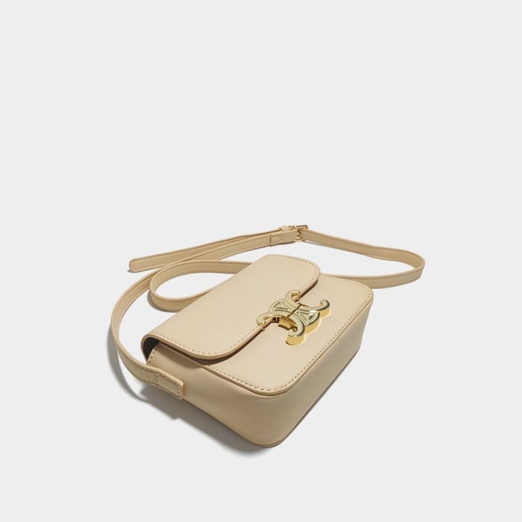 Celine;celine Celine Womens Bag 2024 ใหม่อินเทรนด์การออกแบบเฉพาะแฟชั่นอเนกประสงค์Crossbody Stewardes