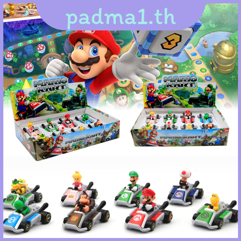 Party Mario Super Fun Collectible Go-kart Kids สําหรับตัวเลข