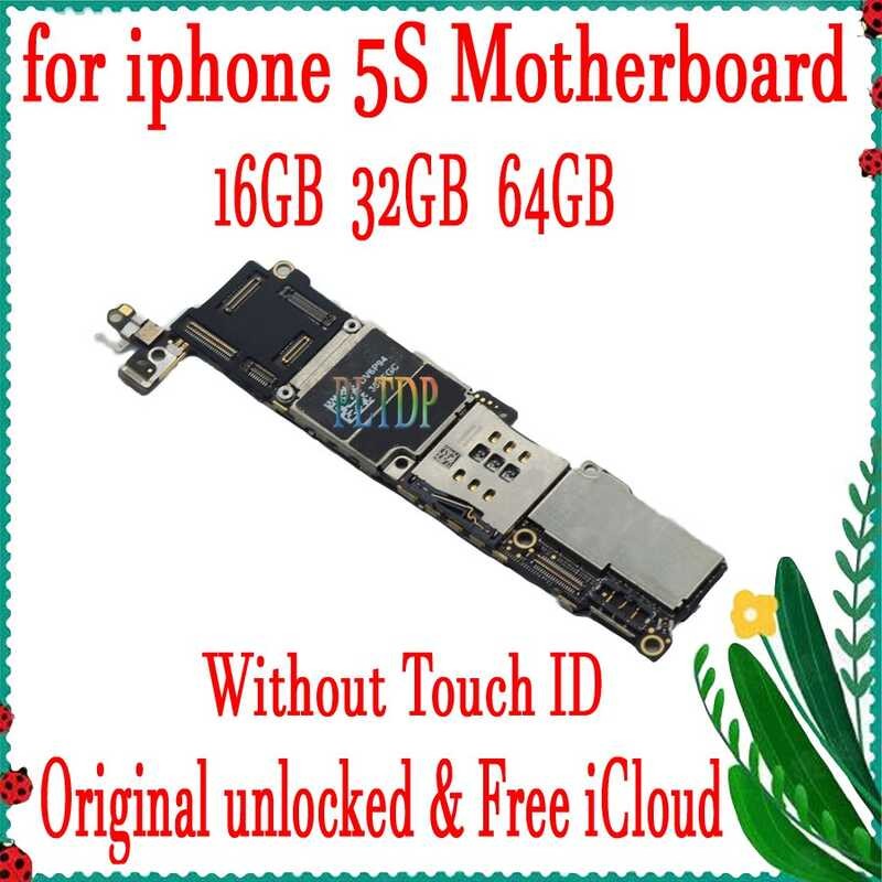 สะอาดสำหรับ Icloud Iphone 5 5C 5S 5SE 6 6S Plus เมนบอร์ด6SP บอร์ดลอจิก