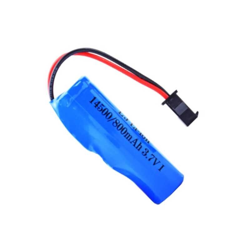 JJRC 6E9 C2 D828 อะไหล่รถยนต์ 14500 3.7V 800Mah Li-Ion แบตเตอรี่ Sm-2P ส