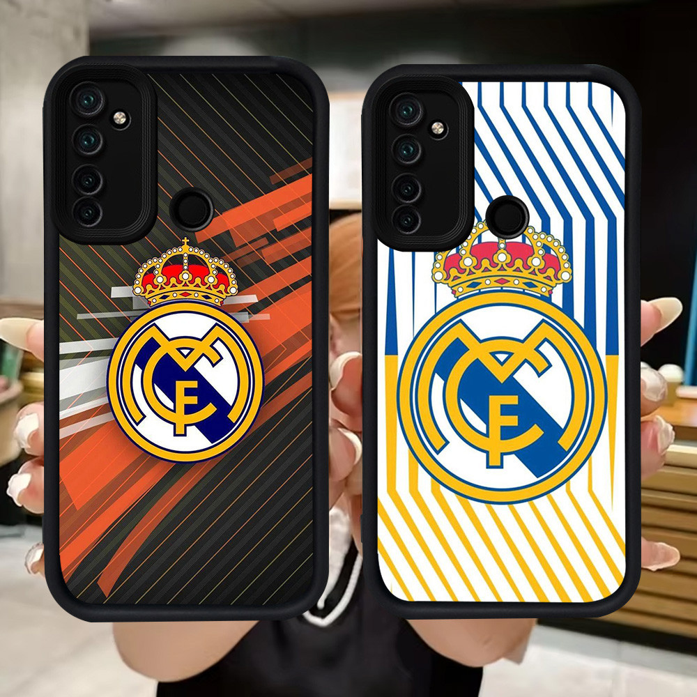 Q84 จริง M-Madrid นุ่มสําหรับ Realme C2 Narzo 10A C17 7i C75 10 5i 9i 6i 20A 5 5s C2s 14X 14T C71 C7