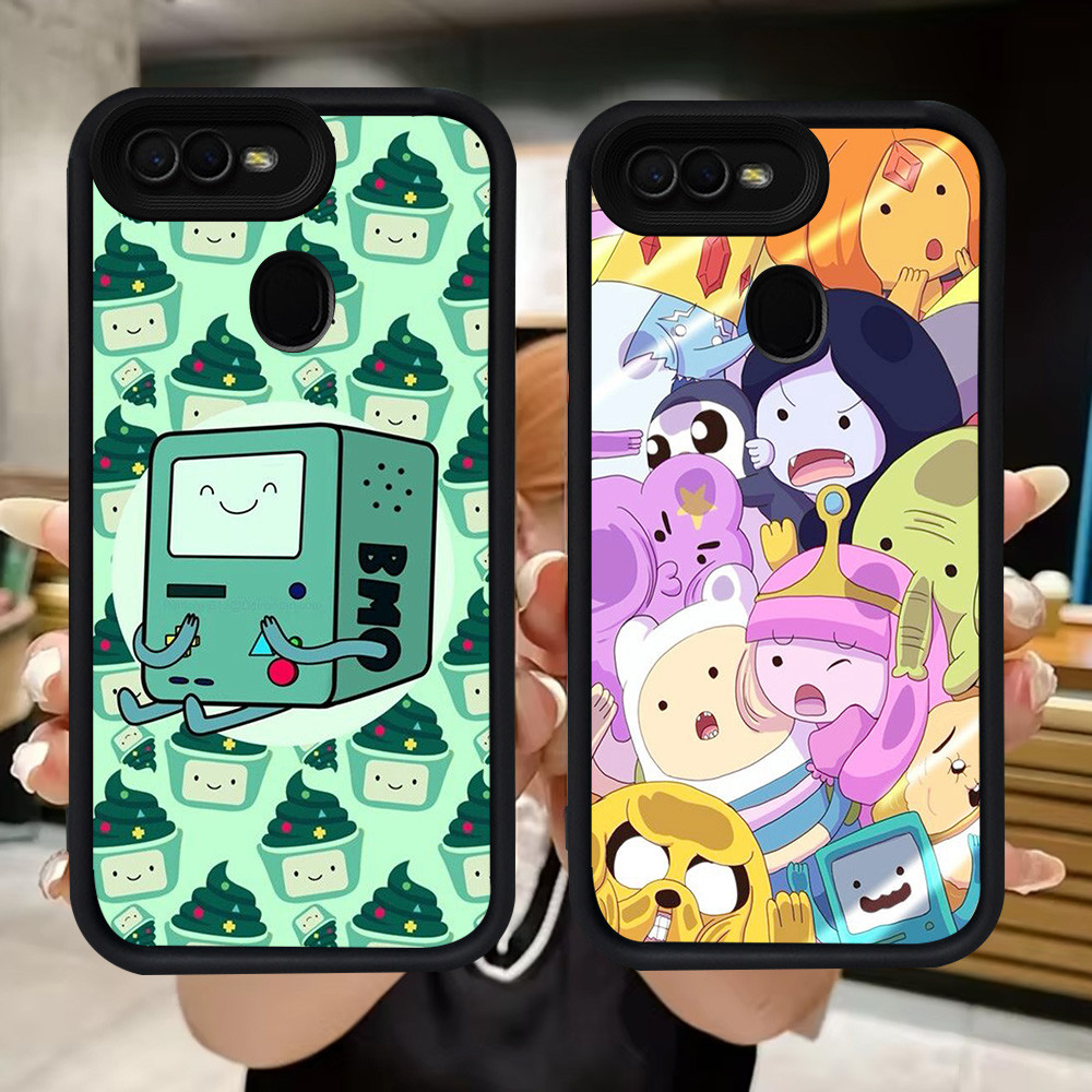Q72 Adventure Time soft Casing สําหรับ OPPO A5 A1K A12E A12 A5S A7 F9 Pro A12s A11K F5 A3S F7
