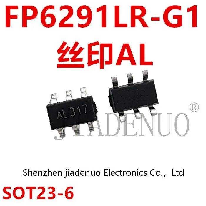ชิ้น) (5-10 100% ใหม่ FP6291LR-G1 FP6291 การพิมพ์หน้าจอ AL เริ่มต้นชิปเซ็ต SOT23-6 (5-10 ชิ้น) 100%