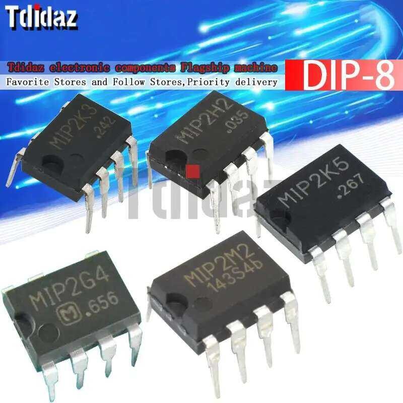 MIP2F3 5PCS/LOT MIP2G4 MIP2H2 MIP2J2 MIP2K3 MIP2K5 MIP2M2 DIP-7 DIP7 มีสินค้าในสต็อก ชิปเซ็ต IC ดั้ง