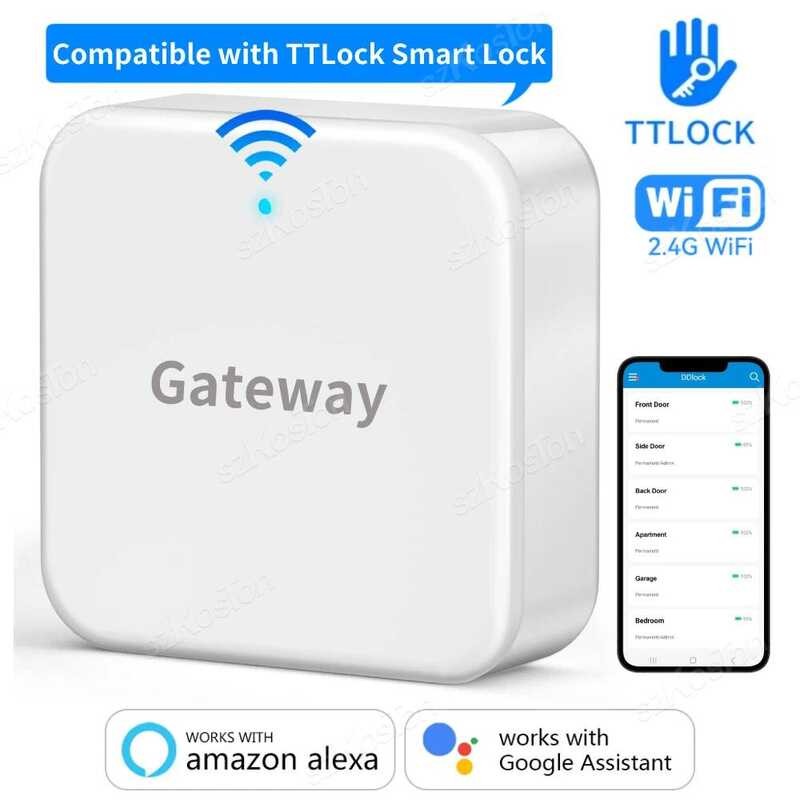 TTLOCK G2 WiFi Gateway Hub ใช้งานร่วมกับ TTLock สมาร์ทประตูล็อค APP รีโมทปลดล็อค Vo Control สําหรับ 