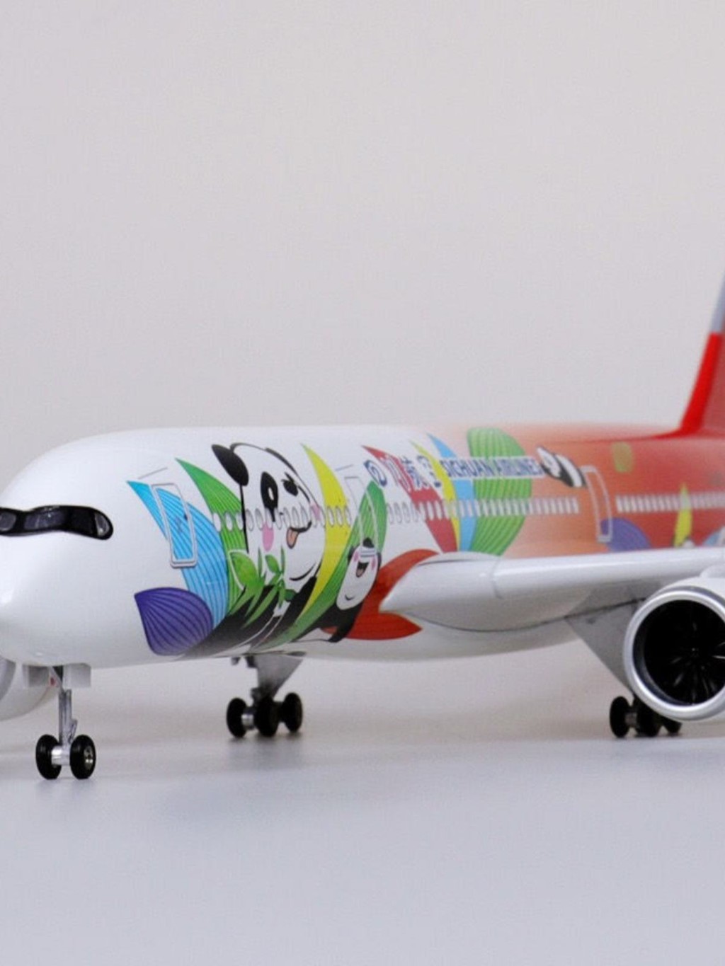 (วันที่ใหม่) A350 Sichuan Airlines Airlines Panda Civil Model Model Model Model h