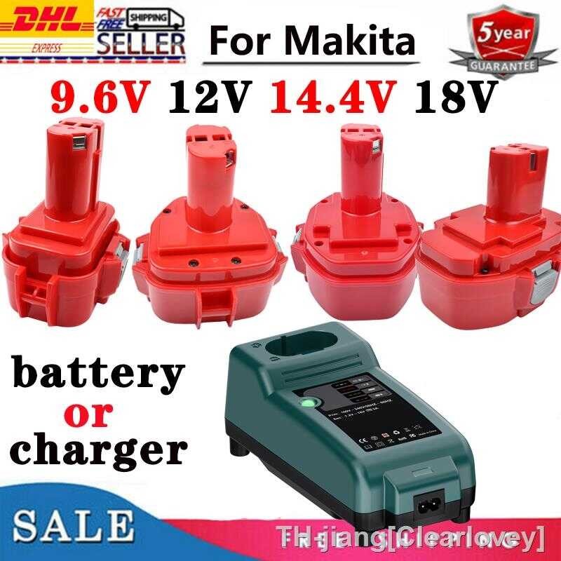 ❤ Replacement Batteries For Makita 9.6V 12V 14.4V 18V Screwdriver Battery Cordless Pa12 Pa14 Pa