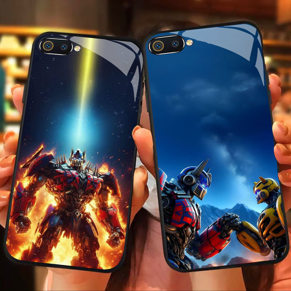 MK-102 Transformer Liquid HD Glass Casing สําหรับ Realme C1 C2 C2s OPPO A3S A5 A12E