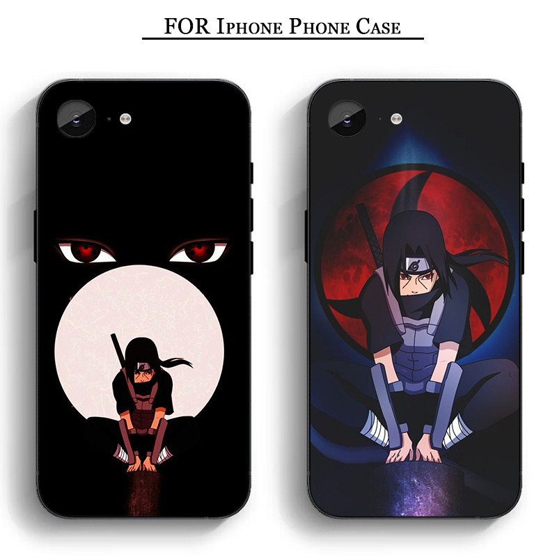 LH202 NARUTO Sasuke Akatsuki iPhone 11 12 Pro Max Mini 6 7 8 Plus Plus 6S X XS Max XR SE Soft Case