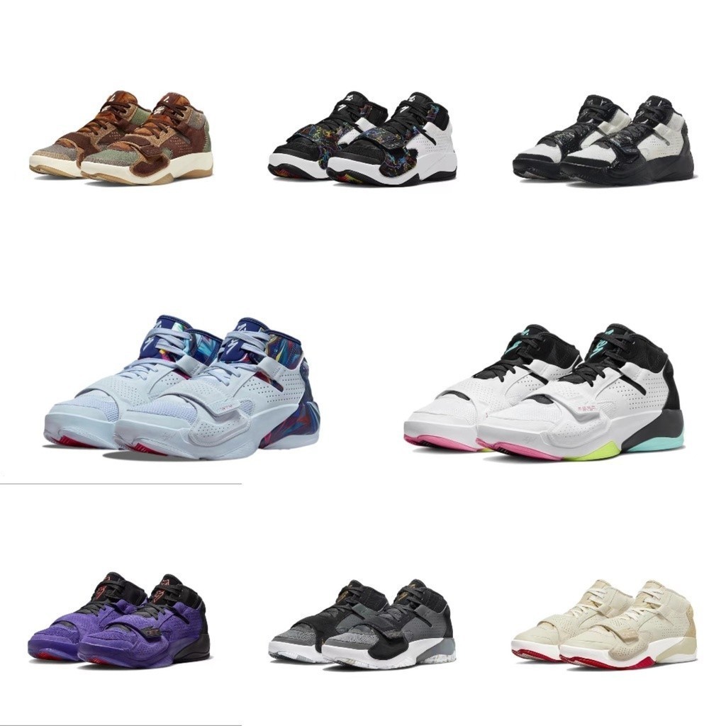 100 % airjordan Zion 2 PF รองเท ้ ากีฬารองเท ้ าบาสเก ็ ตบอลผู ้ ชาย DM0858-467-107