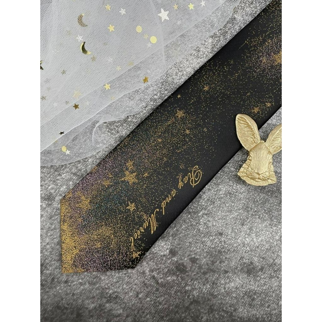 [ หัวใจ ] Tibetan Star Tie Jk Original Uniform Hand-made หญิง Dk Tie Gadgets ชาย