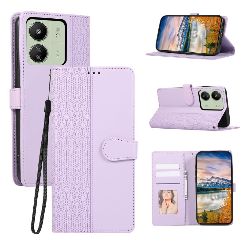 กระเป๋าสตางค์สําหรับRealme 16 15 15T 15X C85 Pro Plus C83 C75 C73 C71 C63 C61 C53 C51 กระเป๋าถือหนัง