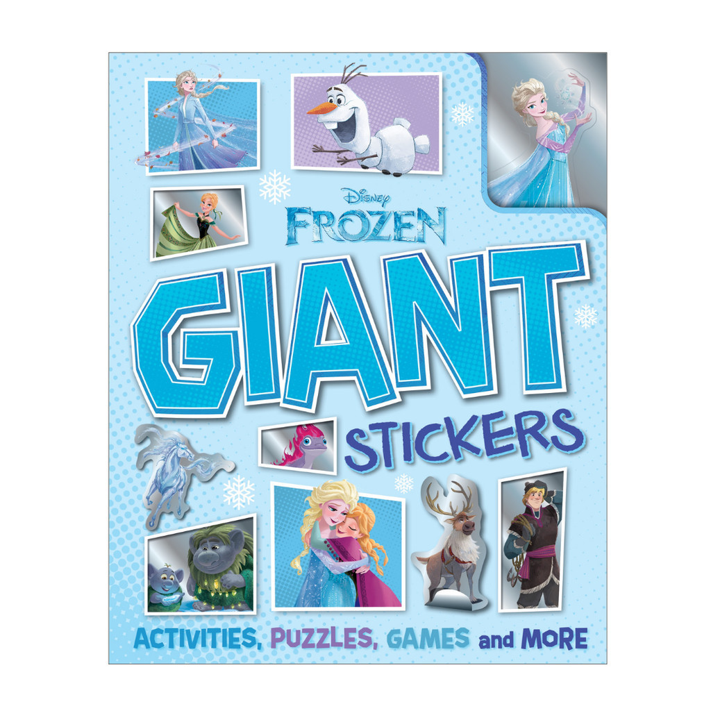 หนังสือสติ๊กเกอร์ Disney Frozen Giant พร้อมกิจกรรมแสนสนุก ปริศนาและเกม