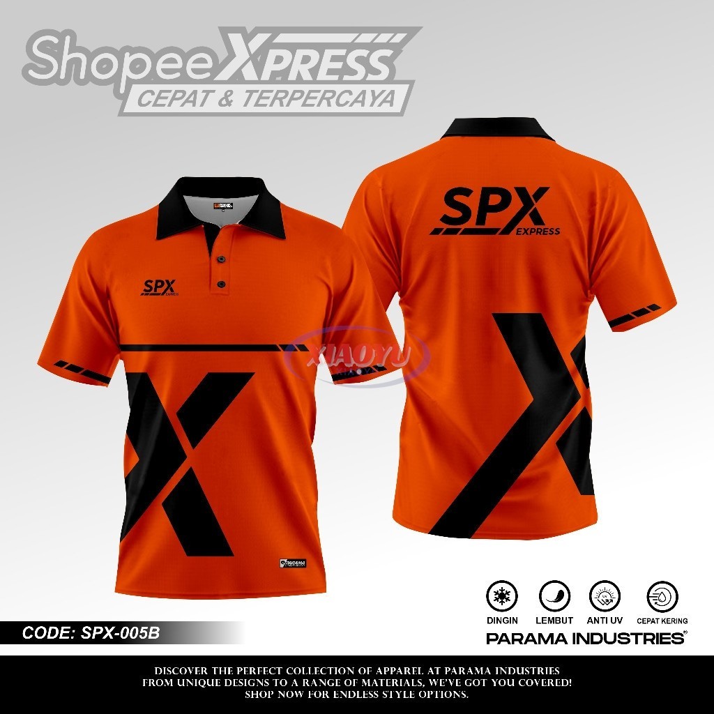 Parama INDUSTRIES Spx EXPRESS PREMIUM JERSEY พิมพ์แบบเต็มรูปแบบ