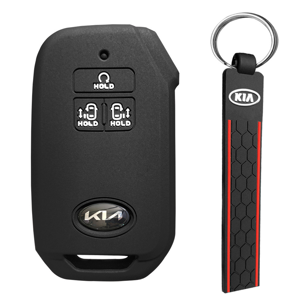 สําหรับkia Carnival 2023 6 7 ปุ่มสําหรับKA4 EX SX LX Carnival 2022 Remote Keylessอุปกรณ์เสริมKey ProtectorซิลิโคนKey Case
