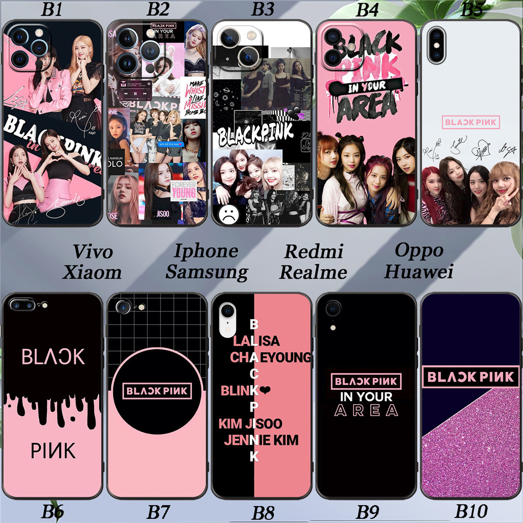 Blackpink ทีมซิลิโคนนุ่ม TPU เคสโทรศัพท์ Samsung Galaxy A81 M60S A91 M80S A10 M10 A33 A50 A30S A50S 