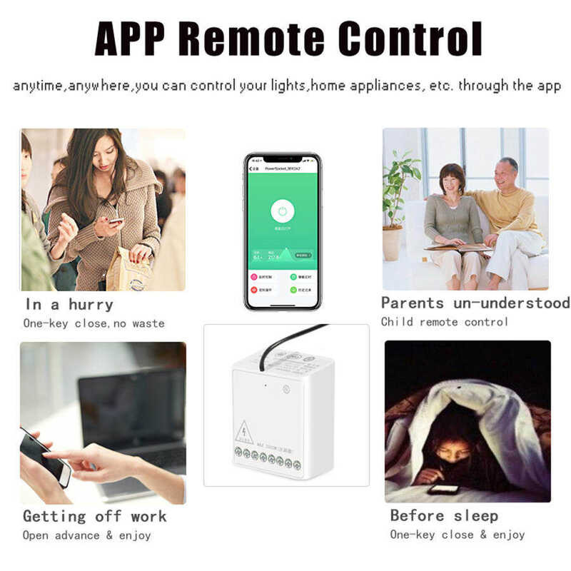 ❤ Aqara Two-Way Control Module Wireless Relay Switch Controller Smart Timer 2 Channels Work Fo