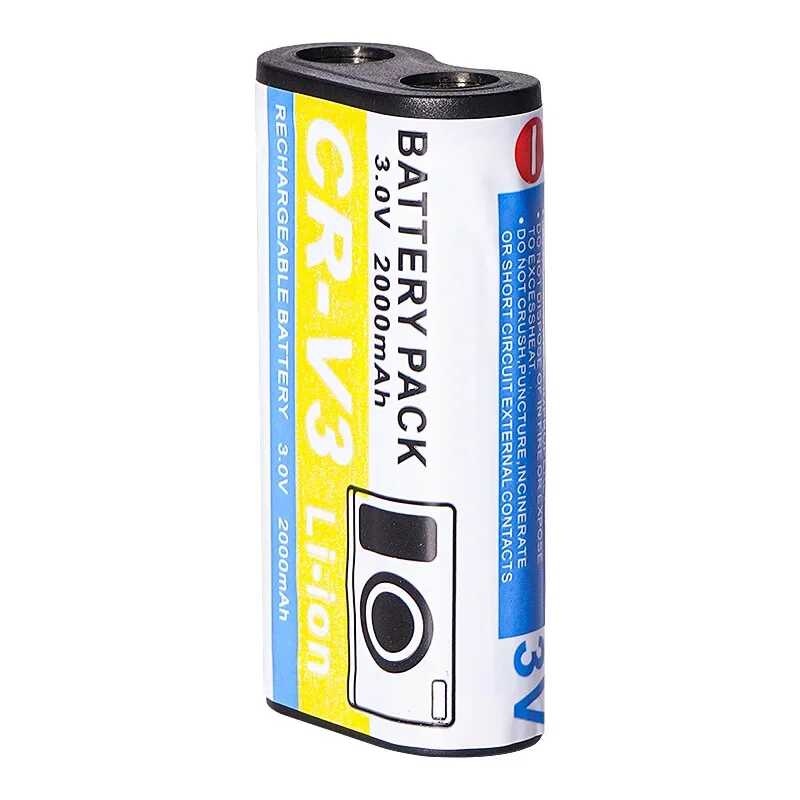 Δ 2000Mah 3.0V For Kodak Cr-V3 Battery Cx4210 Cx6330 Cx7530 C653 C663 C743 C875 Z980 Dx6340