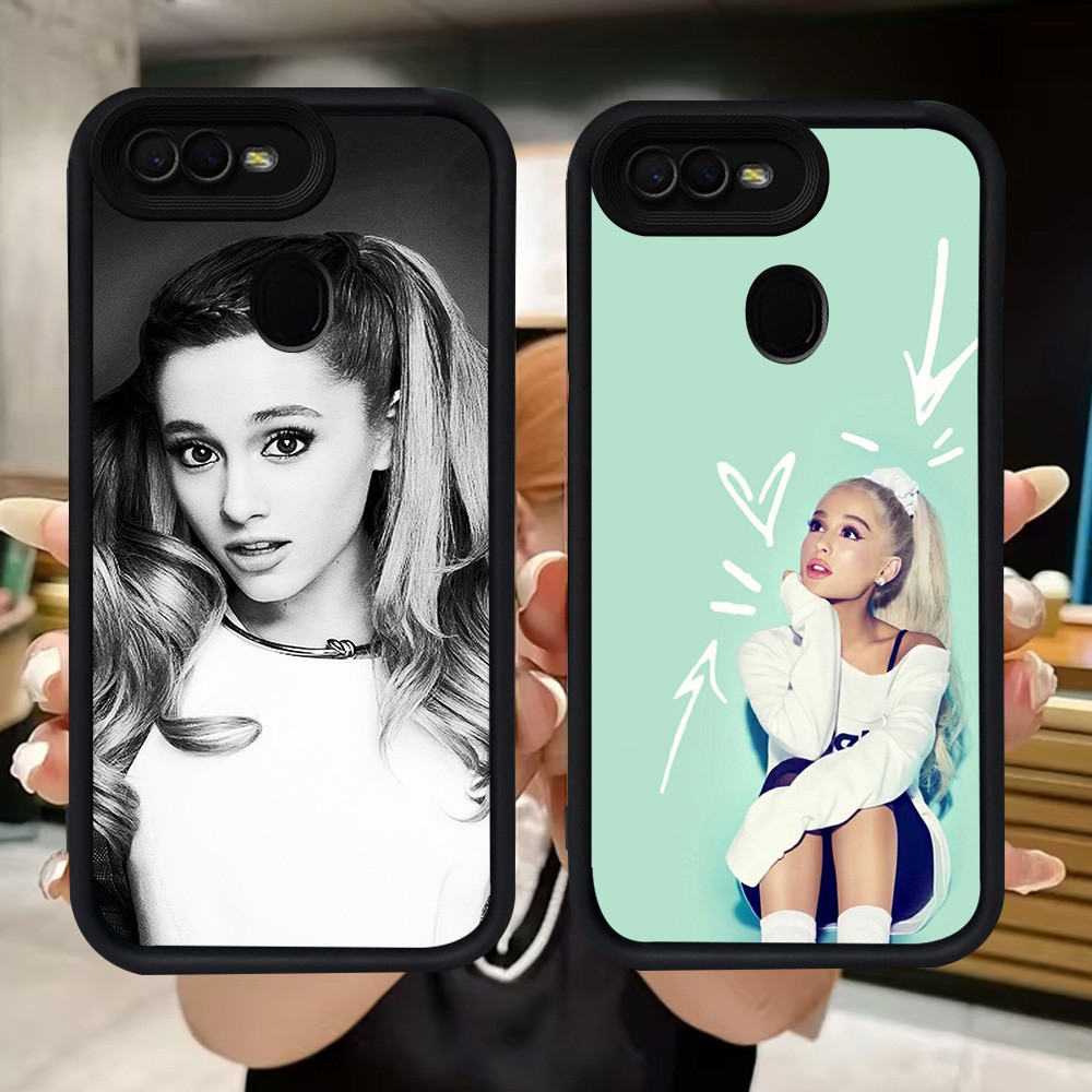 Q58 Ariana Grande soft Casing สําหรับ OPPO A5 A1K A12E A12 A5S A7 F9 Pro A12s A11K F5 A3S F7